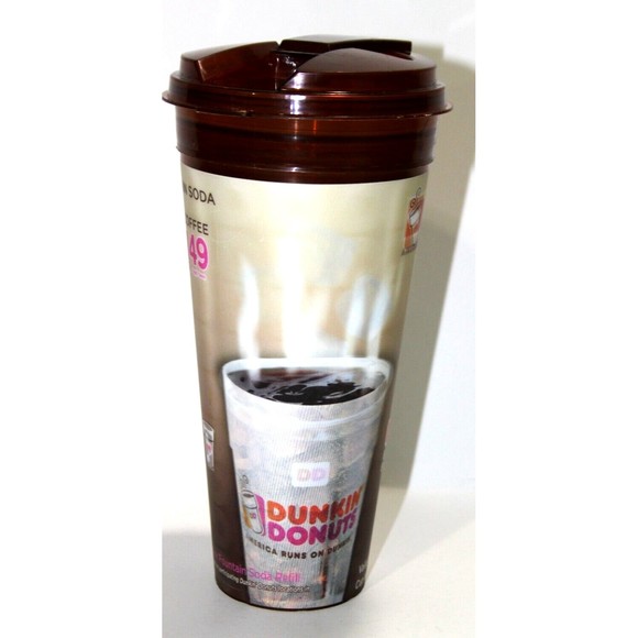 Dunkin' Donuts Dining Dunkin Donuts 3d Hologram Refill Tumbler Hot